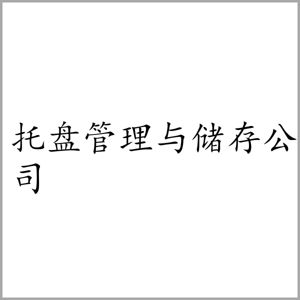 托盘管理与储存公司