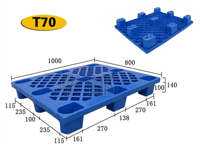 田字热塑性塑料托盘